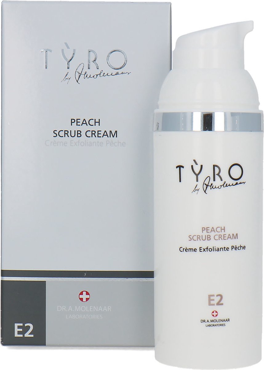 Tyro Peach Scrub Cream - 50 ml