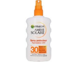 Product afbeelding van Garnier Ambre Solaire Hydration Protective Zonnebrandspray SPF 30 - 200 ml