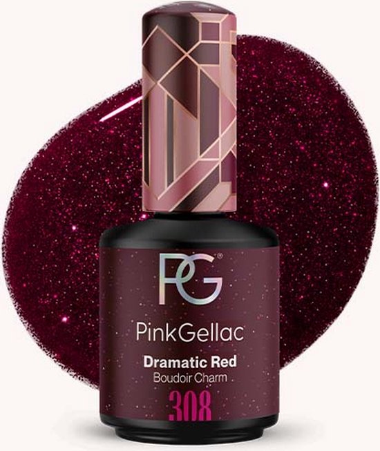 Pink Gellac Gellak Nagellak Rood Gelnagellak voor de perfecte Gelnagels Gel...
