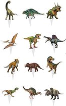 Dinosaurus Cupcake Taart Prikkers Toppers 24 Stuks