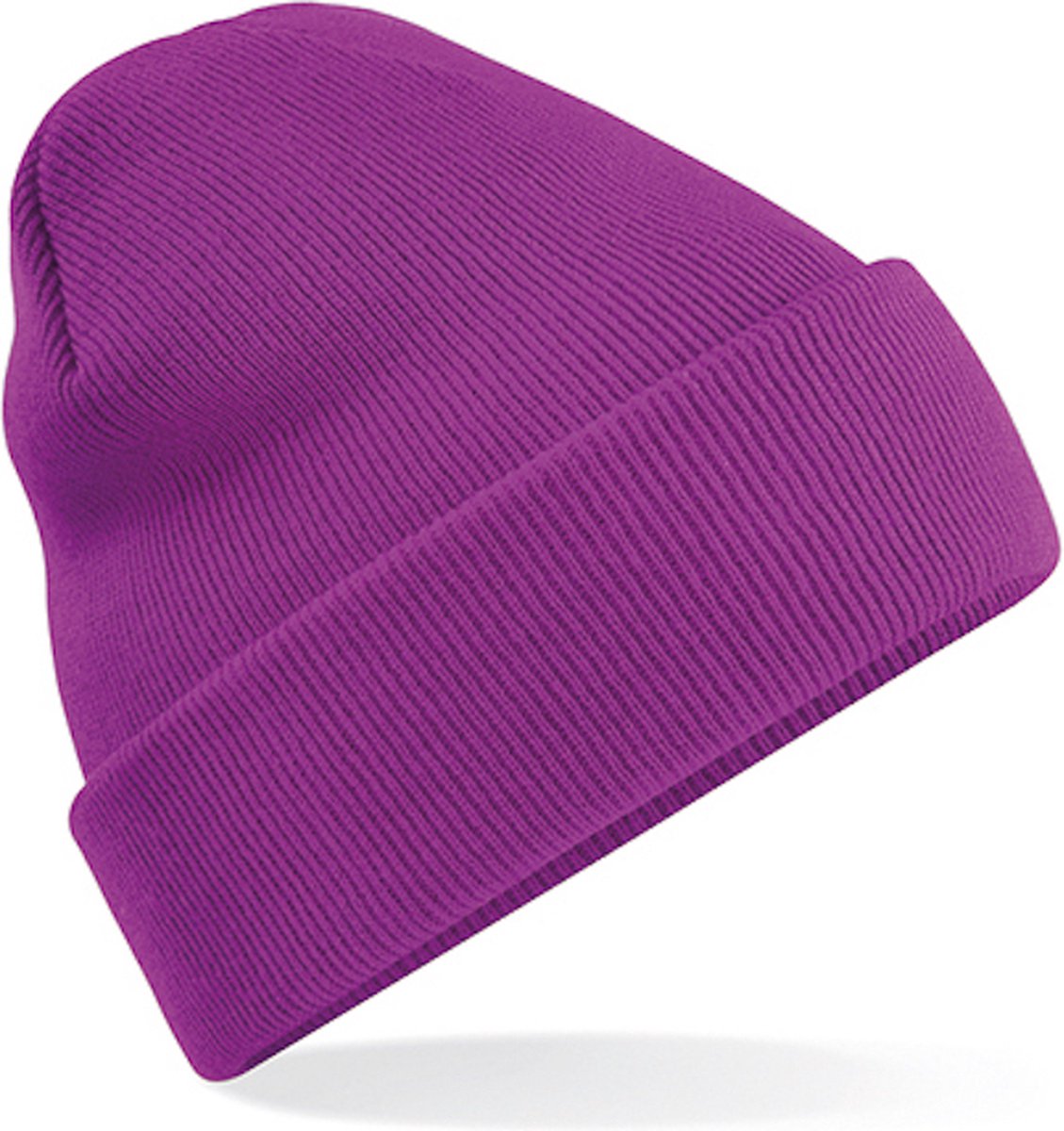 Beechfield 'Original Cuffed Beanie' Magenta/Paars