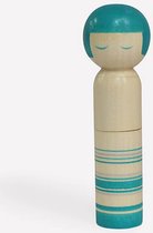 Cohana Kokeshi Doll speldenkussen groen