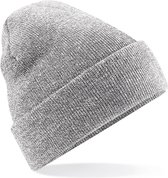 Beechfield 'Original Cuffed Beanie' Heather Grey