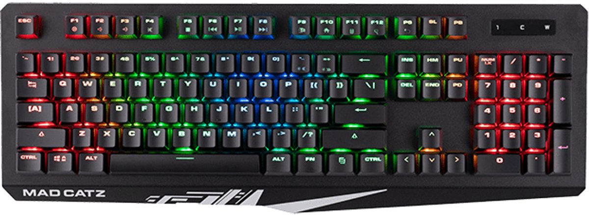 Mad Catz KS13MMGRBL000-0 toetsenbord USB Zwart