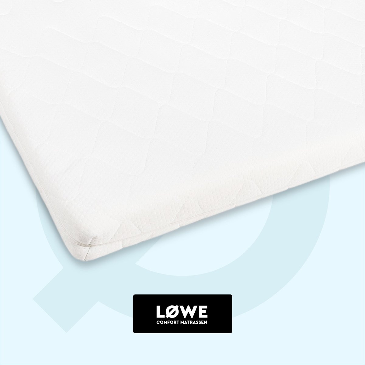 LØWE Original Topper Koudschuim 10CM 160x200 Topdekmatras
