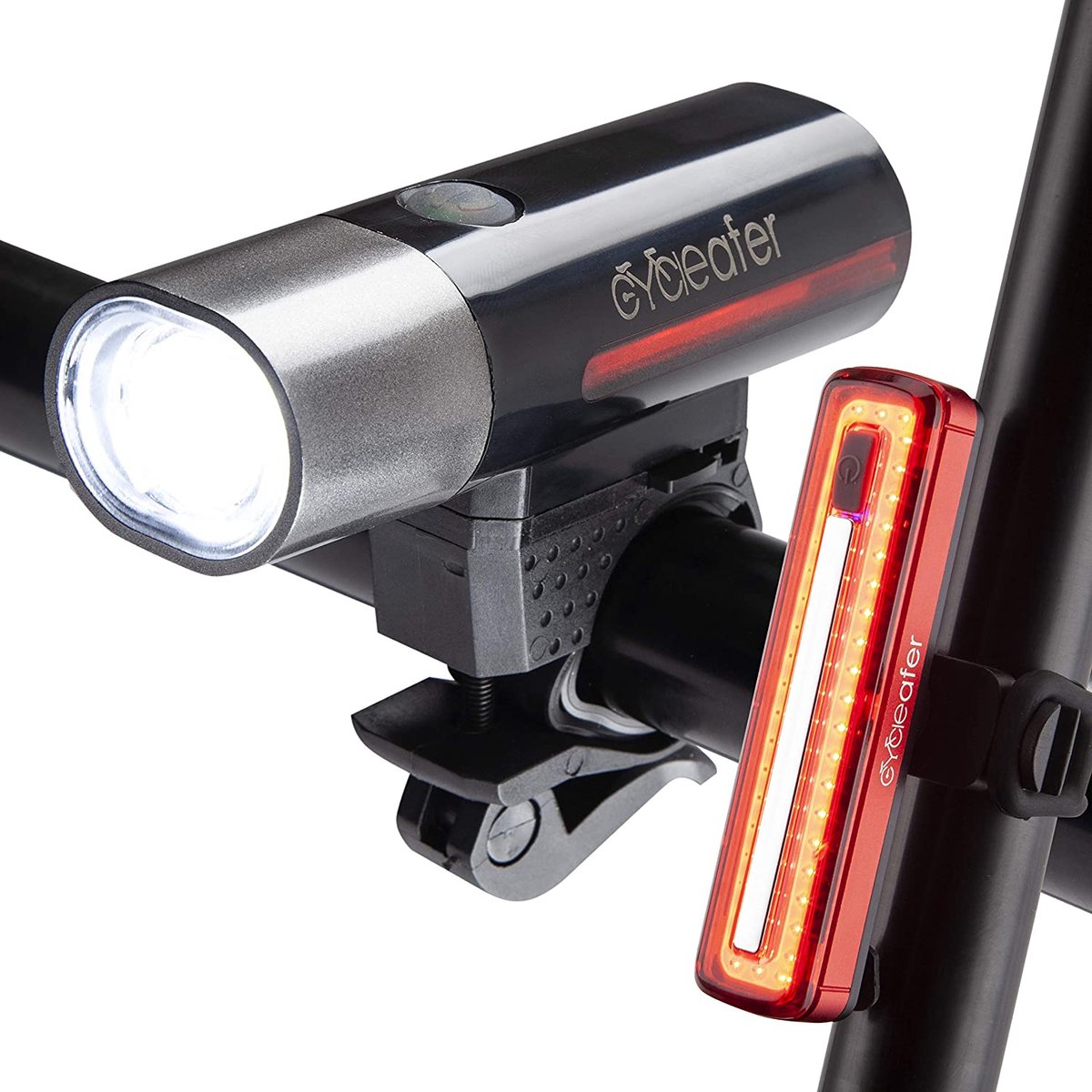 Fietslamp – fiets verlichting – duurzaam – waterbesteding - Bicycle light  - waterproo