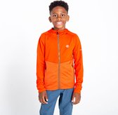 De Dare2B Hastily Core Stretch fleece met volledige rits - kinderen - gerecycled - met capuchon - Oranje