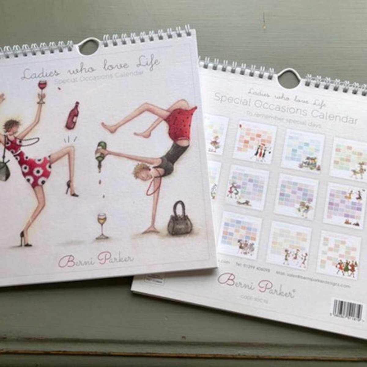 Kalender - verjaardag - gelegenheden + cadeautas