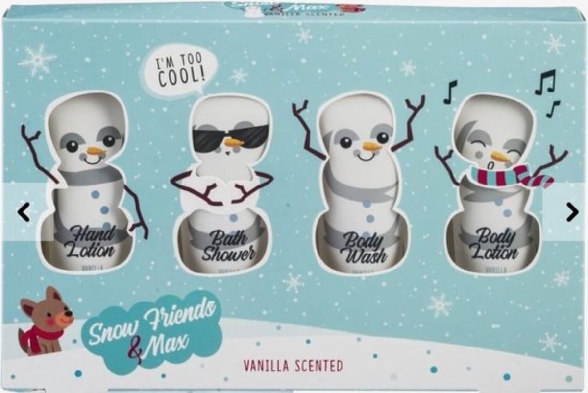 Goedkoopste SNOWFRIENDS - Persoonlijke verzorging - Geschenksets - Huidverzorging geschenkset - Kinderen - Cadeauset.