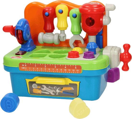 Toi-Toys Little Stars Werkbank Gereedschap met licht en geluid -  Vormenstoof (38526A) | bol.com