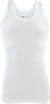 Heren onderhemd - SQOTTON® - 100% katoen - Wit - Maat XXL