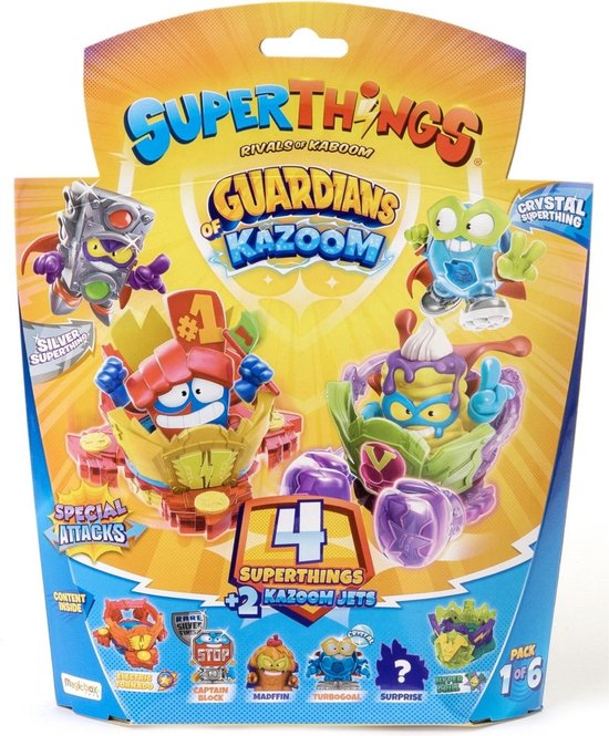 SuperThings - Guardians of Kazoom Blister 4 Pack 4x SuperThings (davon ...