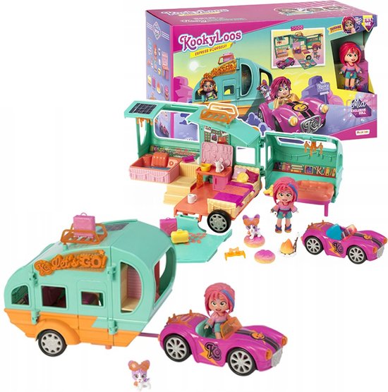 KOOKYLOOS Mel Schrank Set – Sammlerfigur PKLSP114IN80, Exklusives Puppen-Accessoire Für Fans & Sammler