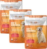 K9 Laboratories - mega voordeel - 180 stuks - voor honden - met gewrichtsklachten - artrose - stijve gewrichten - ouderdom - HD - ED - bevat glucosamine - MSM - Chondorïtine - voor behoud van kraakbeen