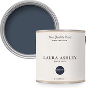 Laura Ashley | Muurverf Mat - Midnight Seaspray - Blauw - 2,5L