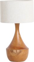 Raw Materials Aspen tafellamp Amphora - Teakhout - 27x27x49 cm