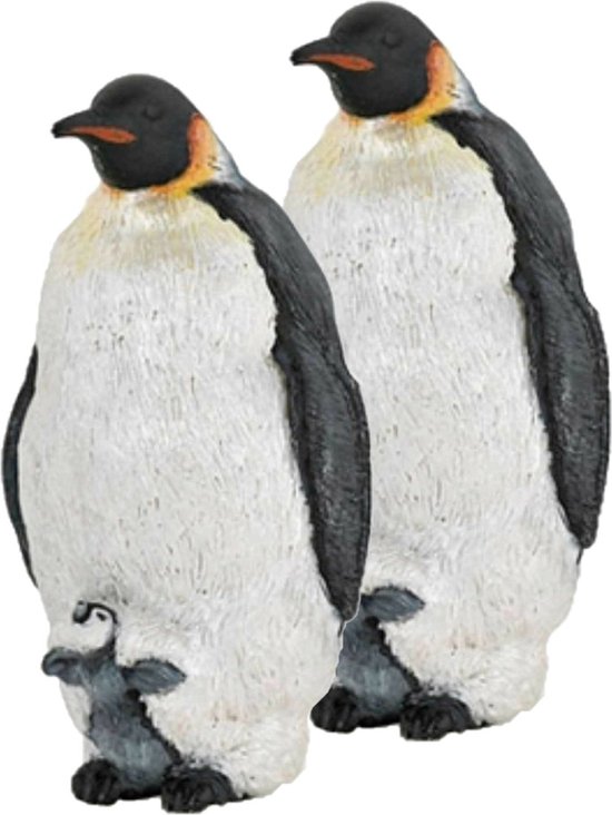 8 stuks mini-pinguïnfiguren - miniatuur pinguïn ornamenten