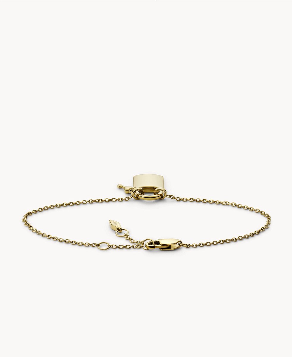 Fossil ring JF045867106 goudkleurig