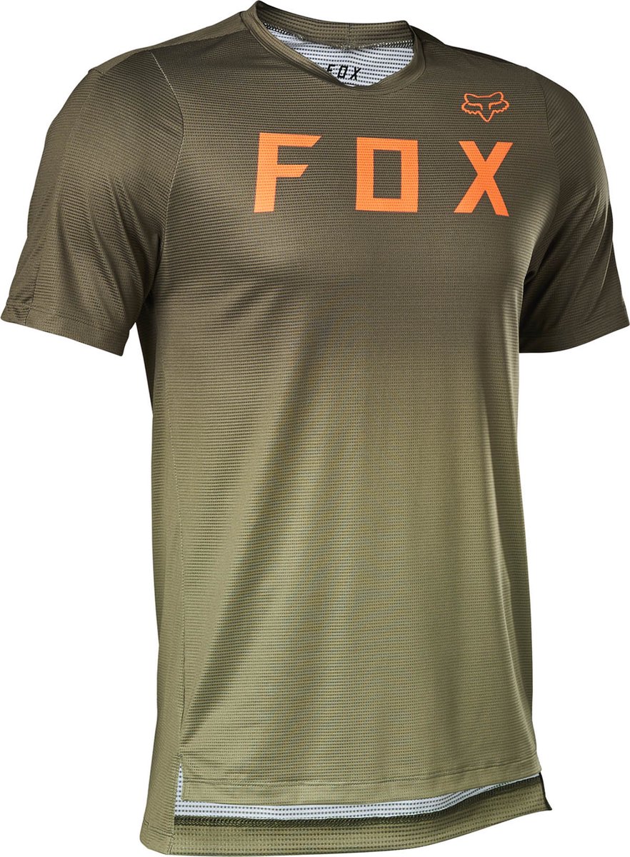 Fox Flexair Ss Jersey - Bark