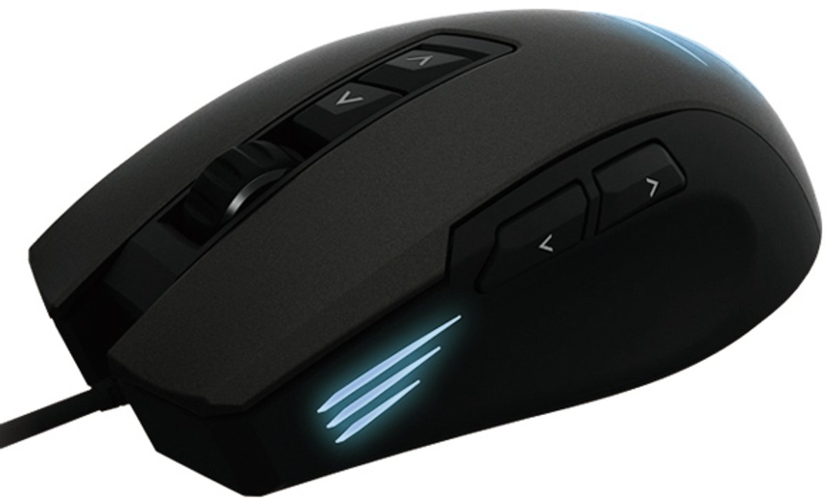 Zalman ZM-GM7 muis Gamen Rechtshandig USB Type-A Blue LED 12000 DPI