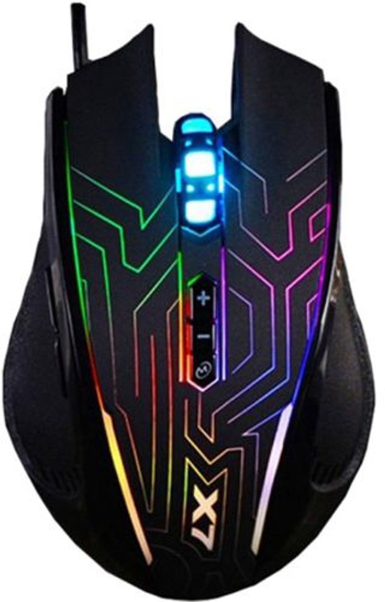 A4Tech X87 muis Gamen Ambidextrous USB Type-A Optisch 2400 DPI
