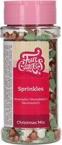 FunCakes Sprinkles Taartdecoratie - Kerst Mix - 55g