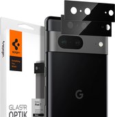Spigen Optik Google Pixel 7 Protecteur d'objectif d'appareil photo (2-Pack) Zwart
