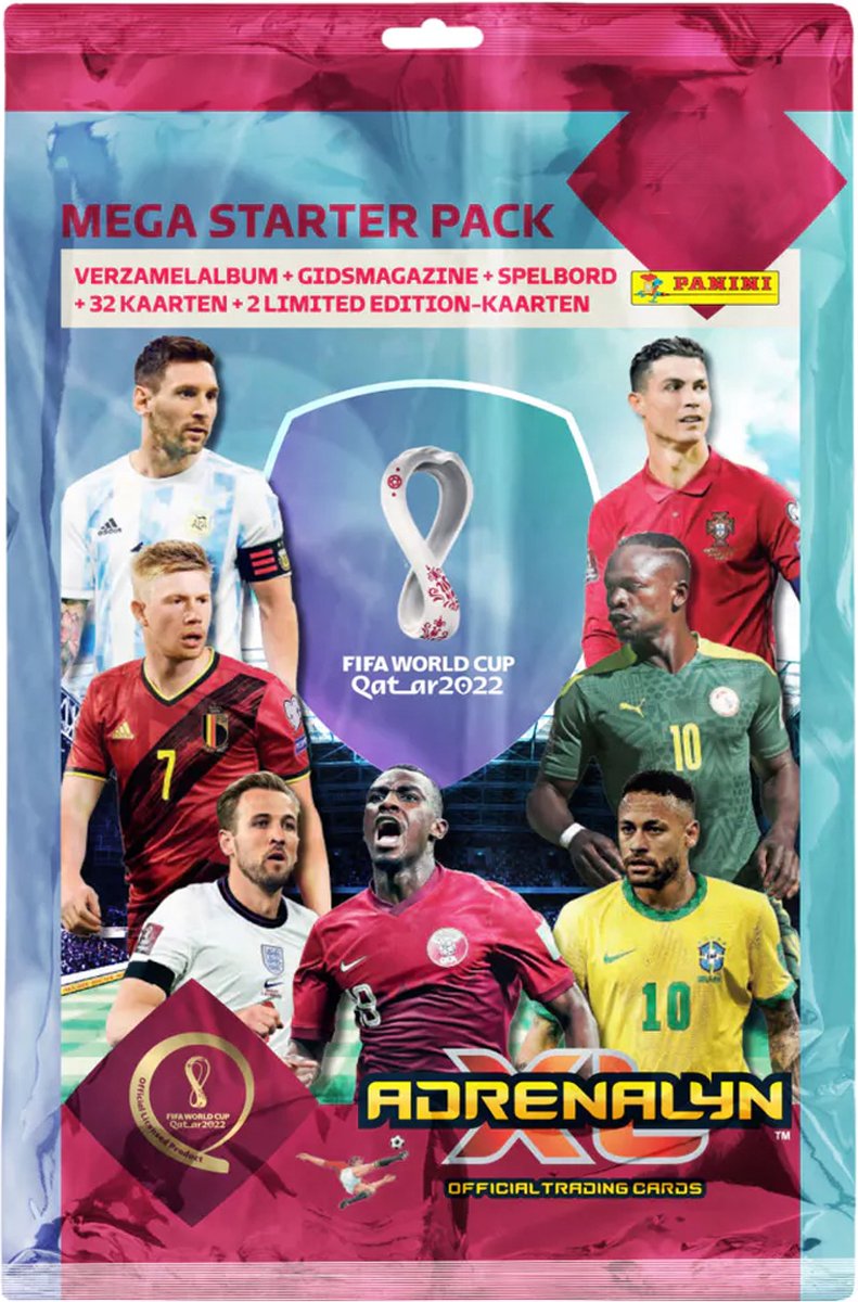 Panini FIFA World Cup 2022 Adrenalyn XL Trading Card Starter Pack-