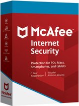 McAfee Internet security | Onbeperkt aantal apparaten | 1 Jaar