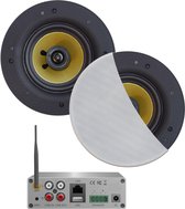 AquaSound WMA50-SW WiFi-Audio versterker 50 Watt met Samba speakers