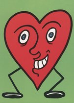 Andy Warhol - Mr. Heart - Vintage dubbele kaarten - Set van 10 kaarten met eco-katoen enveloppen