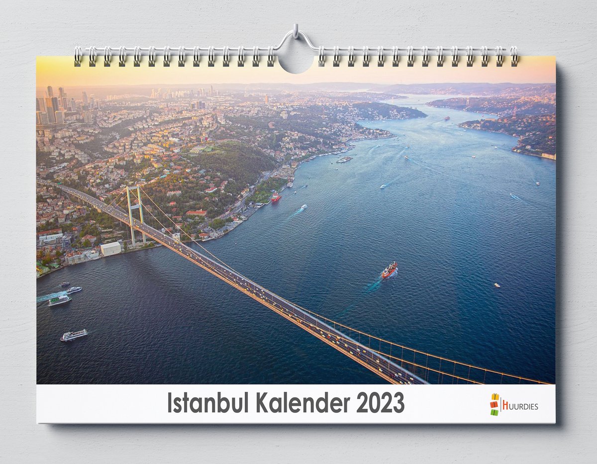 Istanbul kalender 2023 | 35x24 cm | jaarkalender 2023 | Wandkalender 2023