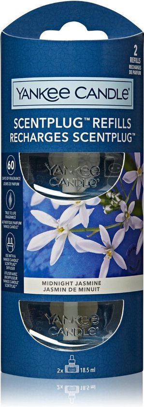 Yankee Candle Electric Scent Plug Refill Midnight Jasmine 2 stuks
