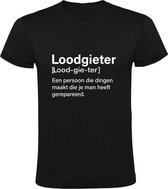 Loodgieter Heren T-shirt - vakman - klussen - reparatie - jarig - verjaardag
