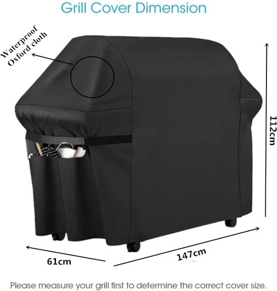 Barbecuehoes Barbecue cover Hoes voor barbecue Grillhoes Kamadohoes bol