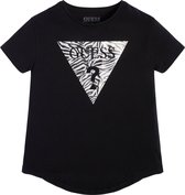 Guess Logo Shirt Zwart - Maat 164