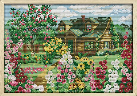 Voorbedrukt Stramien Cavelier King zonder Garen 15 x 15 cm - Art en Hobby