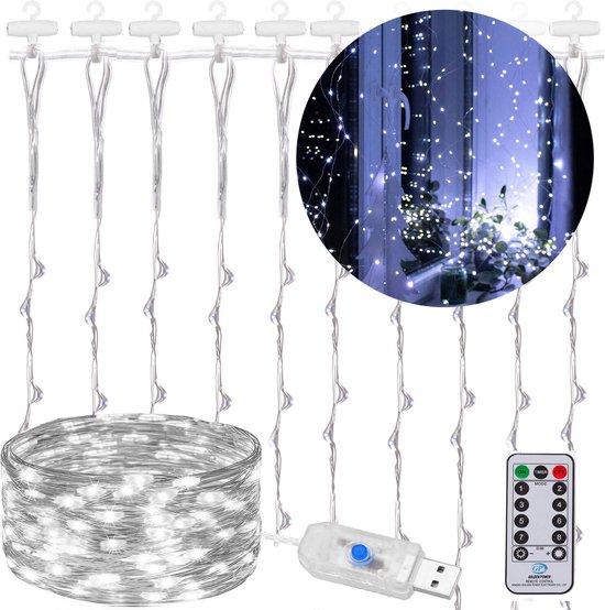 KONSTSMIDE 2773-102 LED ijsregen lichtgordijn / voor buiten (IP44