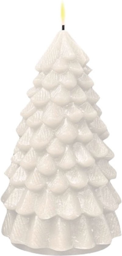 Deluxe Homeart - Kerstboom LED Kaars Wit 18 cm