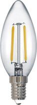 Trio leuchten - LED Lamp - Filament - E14 Fitting - 2W - Warm Wit - 2700K - Transparant Helder - Glas