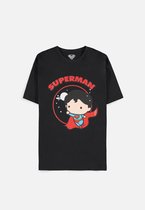 DC Comics Superman - Chibi Graphic Design Heren T-shirt - 2XL - Zwart