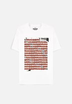Tshirt Homme Stranger Things - S- Lettres Wit