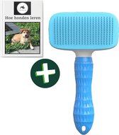 De Blaffende Kat Kattenborstel/Hondenborstel - Haarverwijderaar voor Huisdieren - Kattenkam - Kattenhaar - Hondenhaar - Haarverwijderaar voor Huisdieren - Langharig/Kortharig