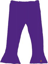 Pantalon flare violet