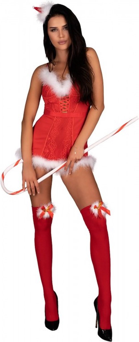 Kerstjurk Meredith met slipje L/XL