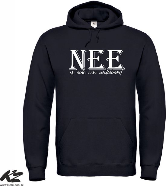 Klere-Zooi - Nee is ook een Antwoord - Hoodie - M