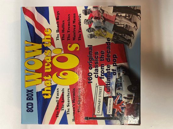 WOW that was the 60's. 8 CD Box. Nieuwstaat.