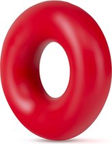 Set van 2 dikke rode donut penisringen Stay Hard -