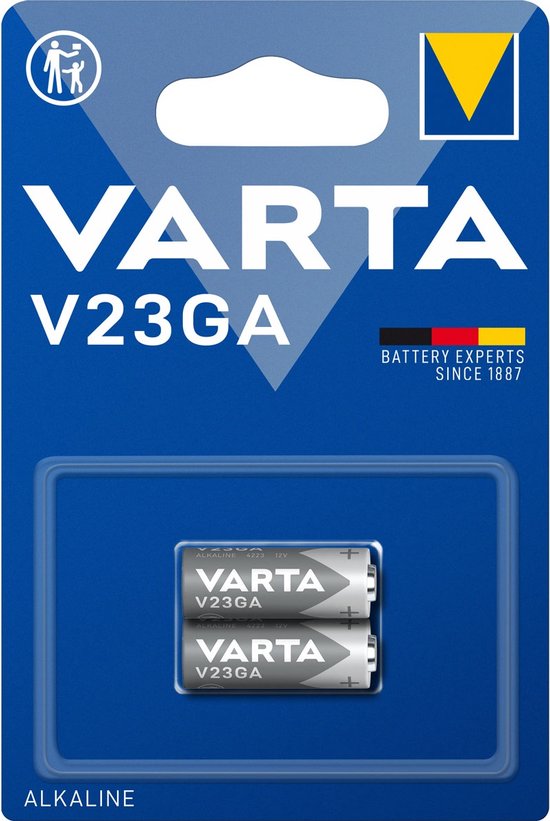 Rimpelingen partitie Laboratorium Varta V23GA (LR23) Alkaline batterij / 2 stuks | bol.com