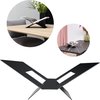 foto van Metalen boekstandaard | Modern XL design | Bookstand | Boeksteun - boekensteun | Boekhouder - boekenhoud | Boekenstandaard Zwart